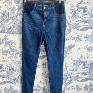 Women's Maternity Blue Jeans
